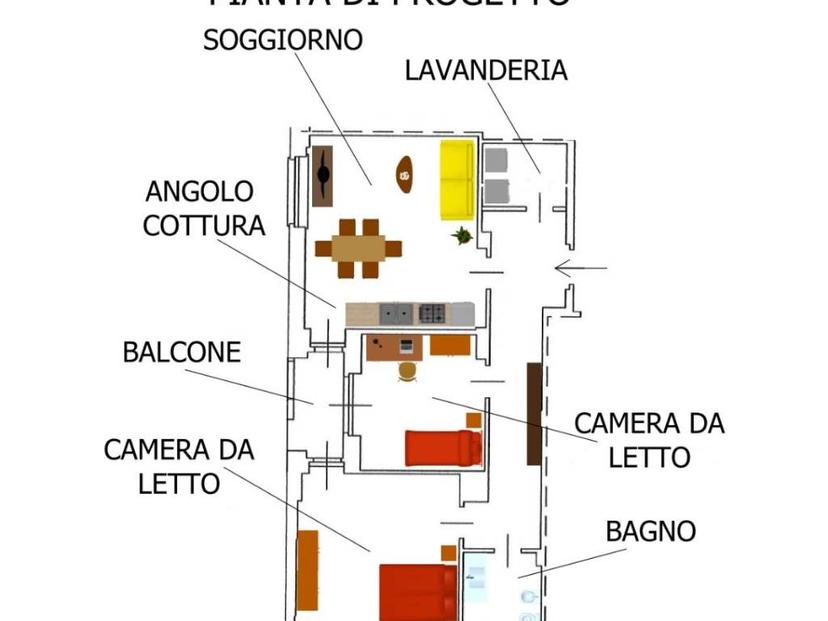 Trilocale via Pancalieri, 10, Centro, Carmagnola