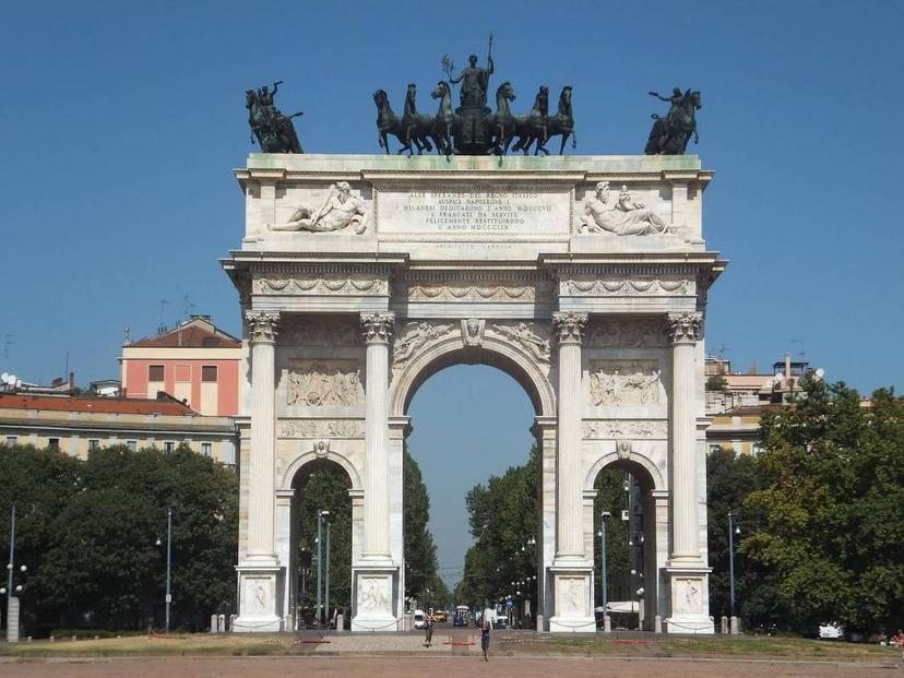 Quadrilocale piazza Sempione, Arco della Pace, Milano