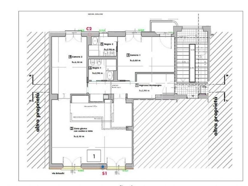 Trilocale via Francesco Brioschi 7, Corso San Gottardo, Milano