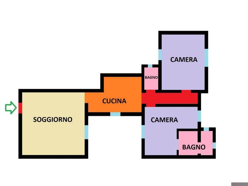 Mansarda buono stato, 90 m², Castiglione - Tribunale, Bologna