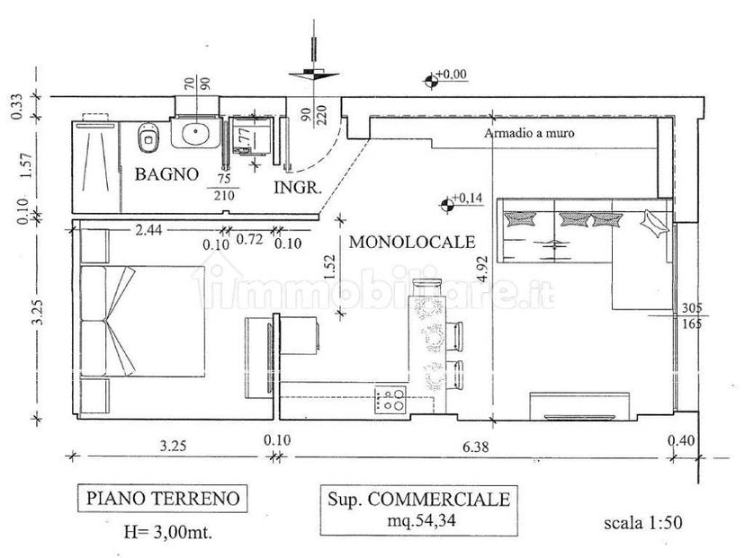 Bilocale ottimo stato, piano terra, Barca, Bologna